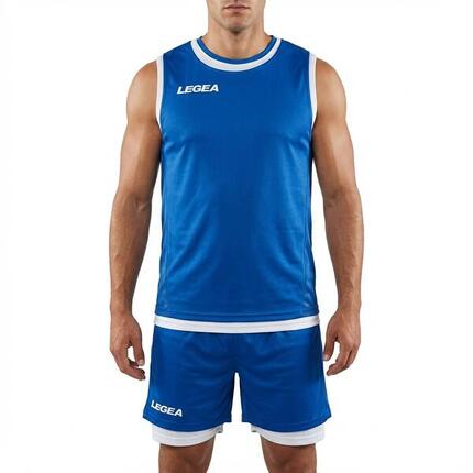 Homme Football Ensemble Entraînement KIT DOUBLE Bleu-Blanc