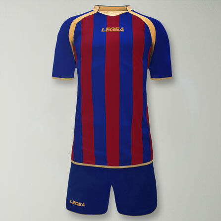Herren Fußball Kit Dubai MC blau-rot 2/2