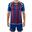 Bărbați Fotbal Kit antrenament și meci azur-rosu Dubai MC