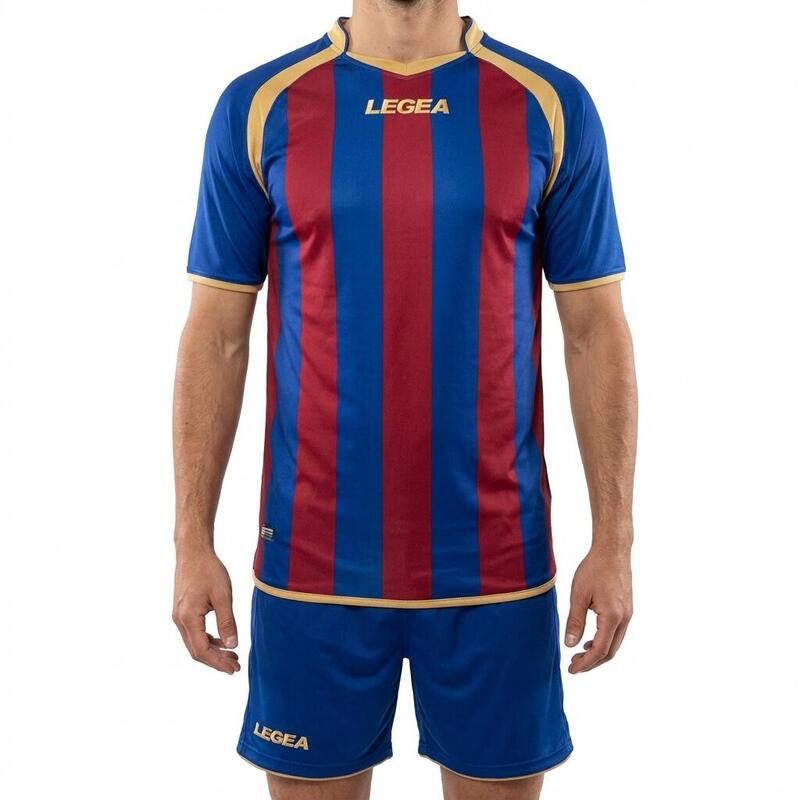 Bărbați Fotbal Kit antrenament și meci azur-rosu Dubai MC