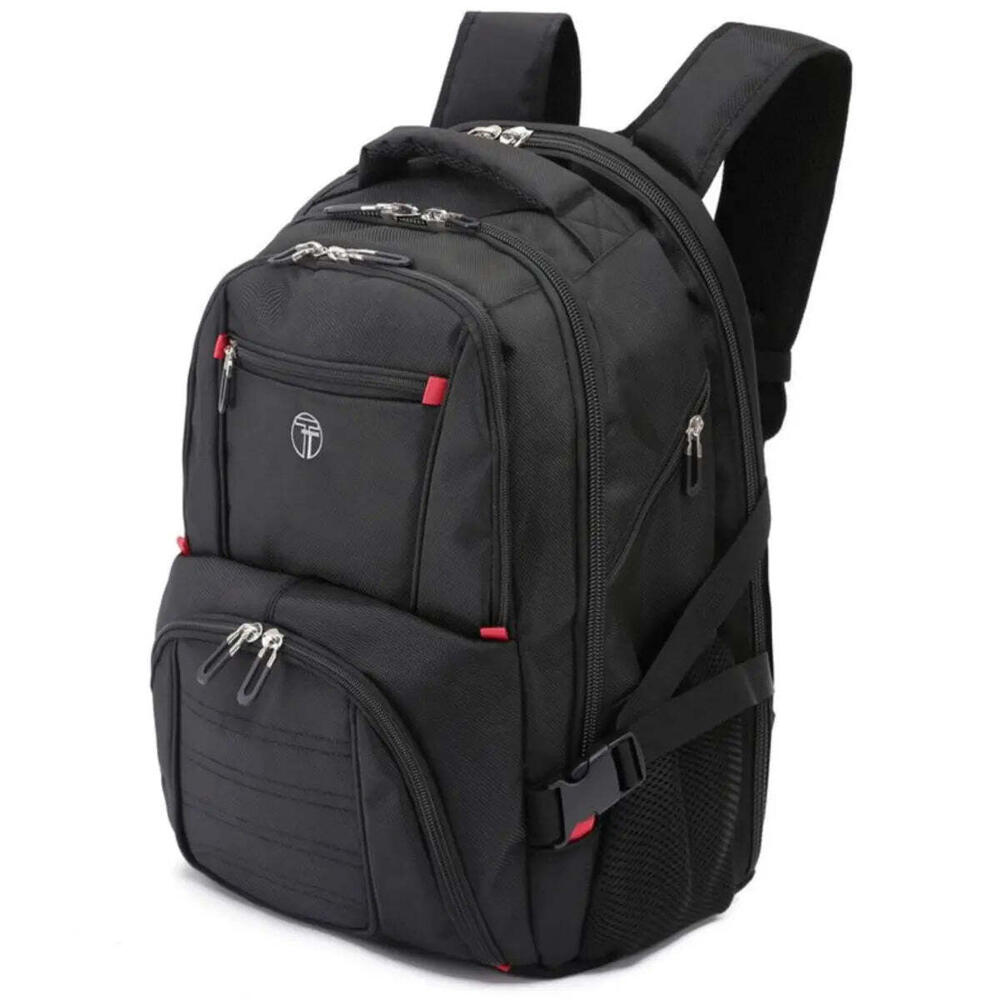 Tosca Ultimate 15.4" Laptop Backpack Black