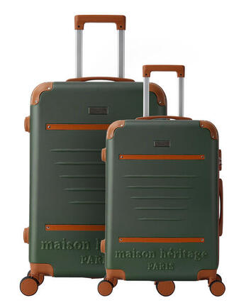 Ensemble De 2 Valises Valises M/L Trocadero kaki
