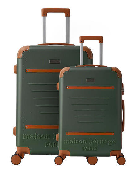 Ensemble De 2 Valises Valises M/L Trocadero kaki