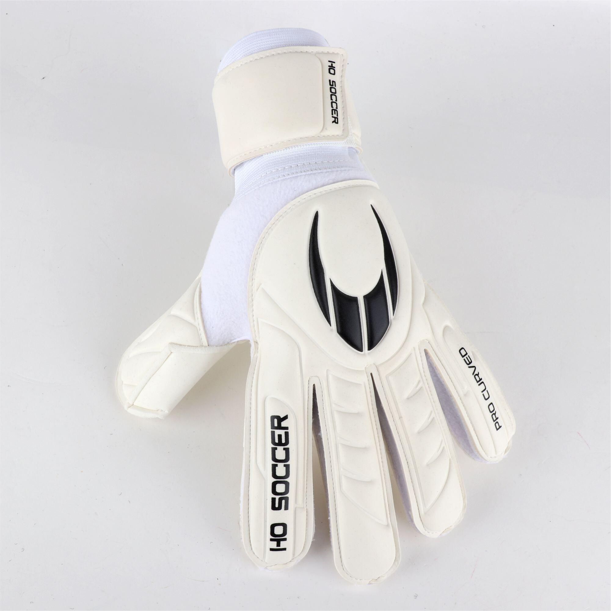 HO Soccer Duo Aqua Winter Fleece Roll Finger Goalkeeper Gloves