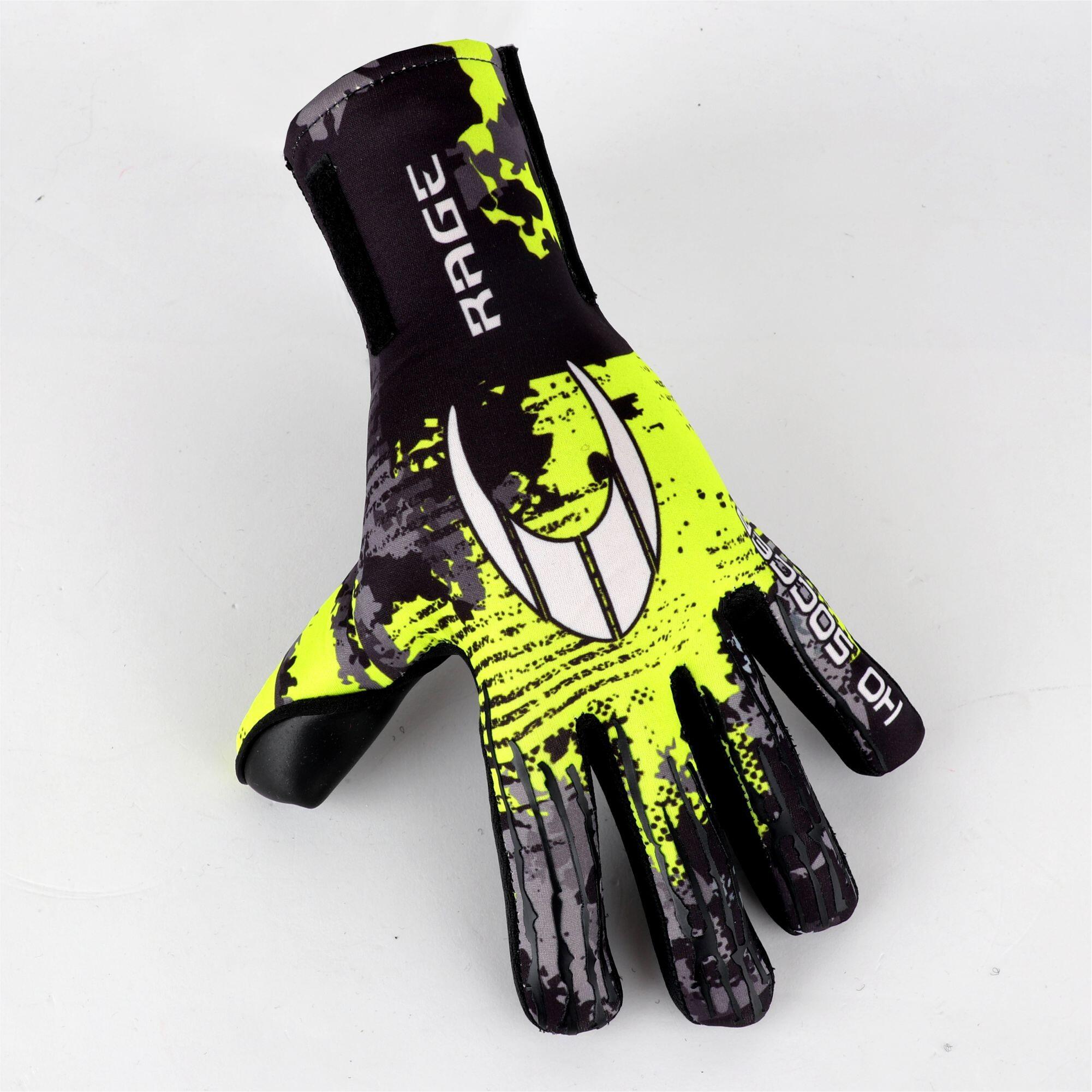 Guanti da portiere Ho Soccer per Bambino Kontrol Rage Lime 6/6