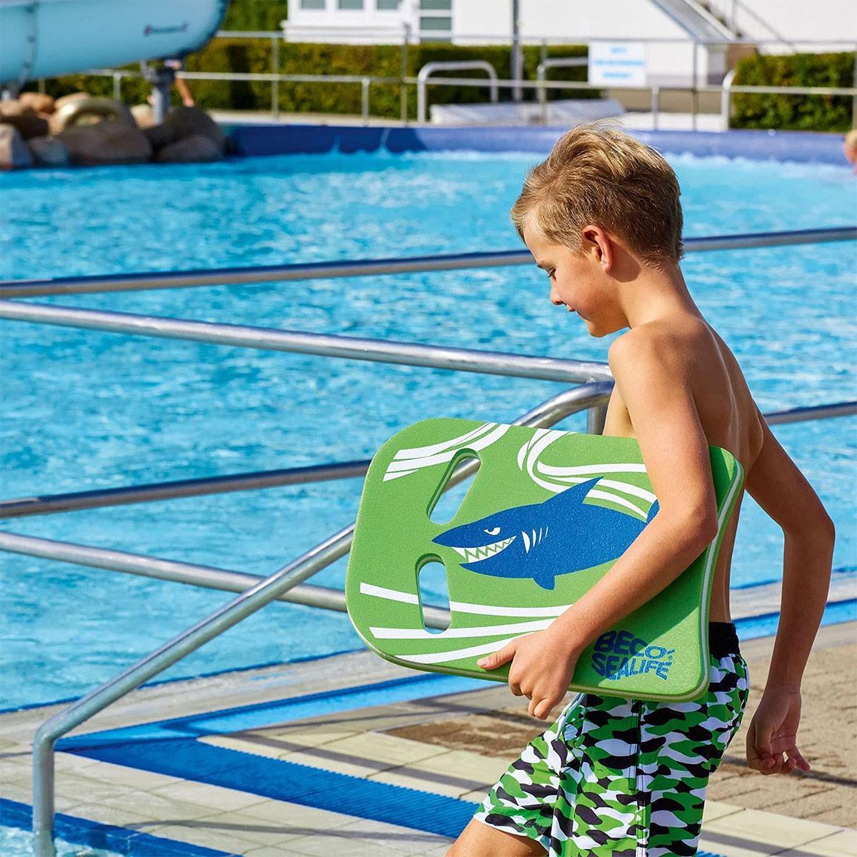 Tavoletta da nuoto BECO Sealife Sharky per bambini, schiuma PE 47 x 31 x 3.6 cm 4/4