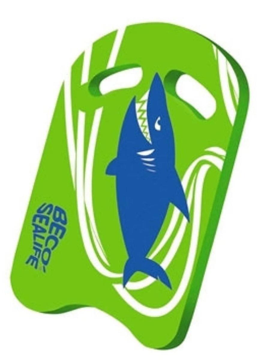 Tavoletta da nuoto BECO Sealife Sharky per bambini, schiuma PE 47 x 31 x 3.6 cm 2/4