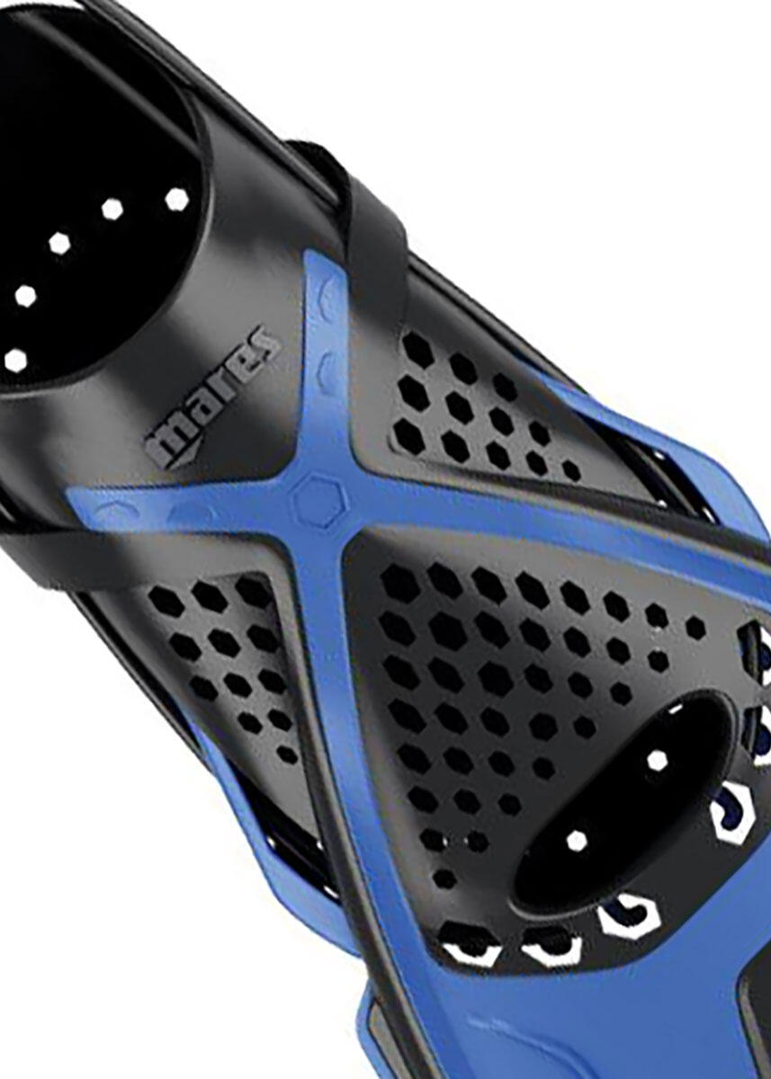 Mares X-One Pirate Junior snorkelset - blauw - maat M-G 5/5