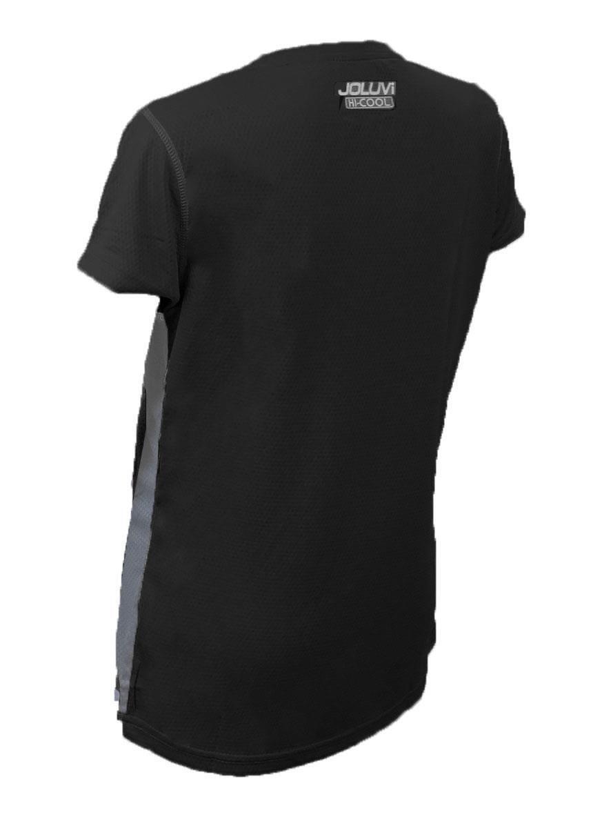 T-shirt Joluvi Ultra feminino Preto/Cinzento XS 2/5