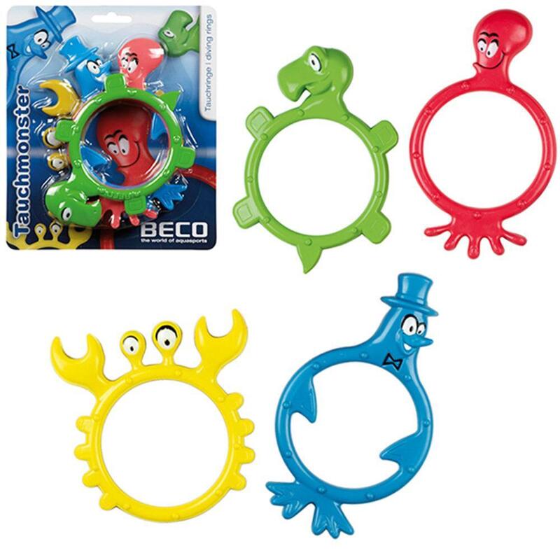 Beco – Anneau De Plongée Rouge – Classique Et Indestructible Pour Piscine Et Plage
