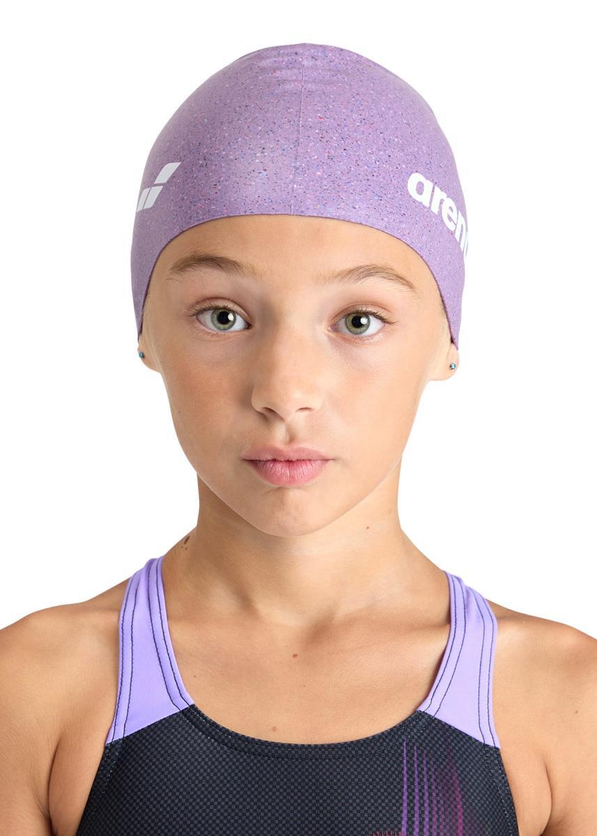 Bonnet de Bain Enfant Arena Silicone Junior Cap Rose 4/5