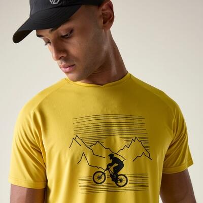 Herren Tech II Kurzarm-T-Shirt mit Grafik 4/6