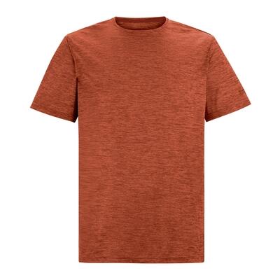 Herren Fingal Edition Kurzarm-T-Shirt in Melange-Optik 5/7