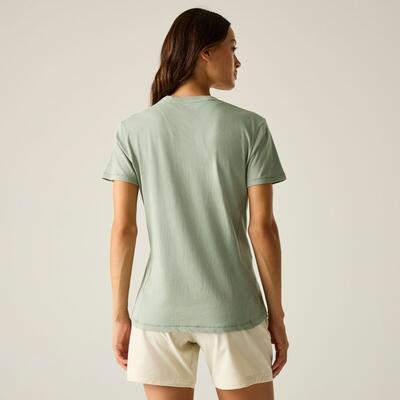 Tranquility III Kurzarm-T-Shirt mit Grafikprint für Damen 2/7