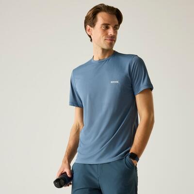 Mindo Herren-T-Shirt mit Insektenschutz-Funktion und kurzen Ärmeln aus Mesh