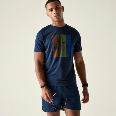 Mens Tech II Short Sleeved Graphic T-Shirt 4/7