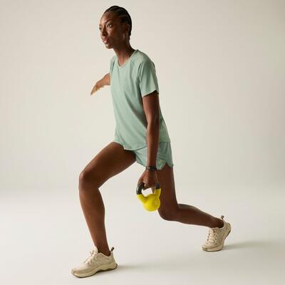 Damen Chase II Kurzarm-Laufshirt 3/5