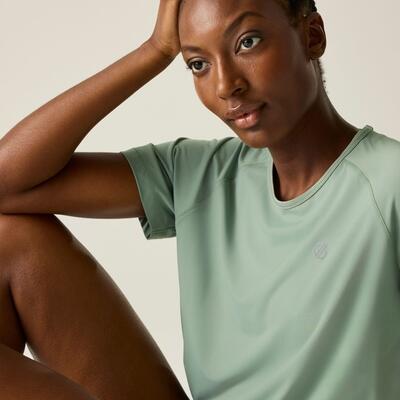 Damen Chase II Kurzarm-Laufshirt 4/5
