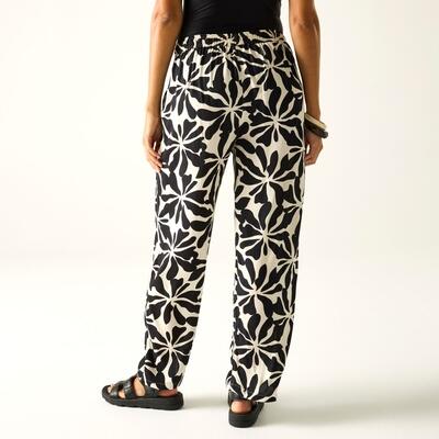 Pantalones elásticos con cordón ajustable Elbrie para mujer 3/7