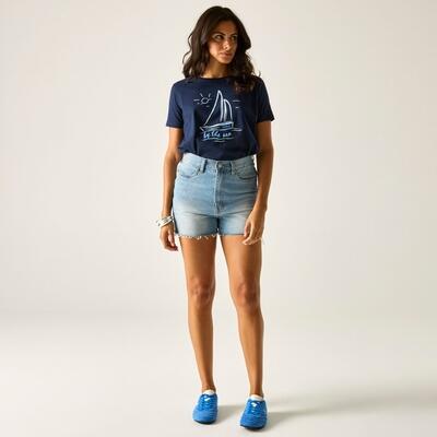T-shirt graphique à manches courtes Filandra IX pour femmes 3/7