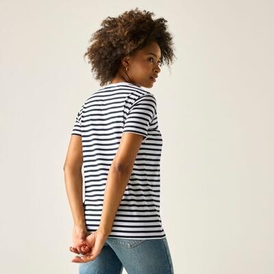 T-shirt rayé à manches courtes Bayletta pour femme 2/7