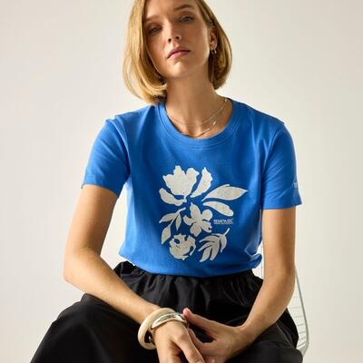 Damen Filandra IX Kurzarm-T-Shirt mit Grafikprint