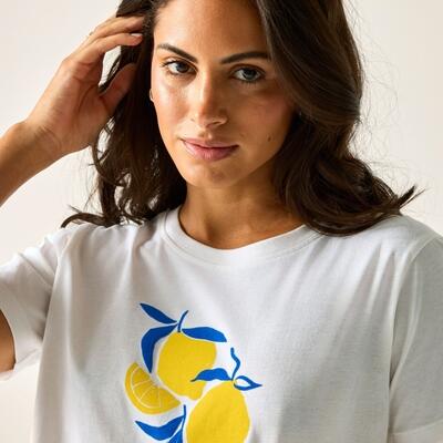 T-shirt graphique à manches courtes Filandra IX pour femmes 5/7