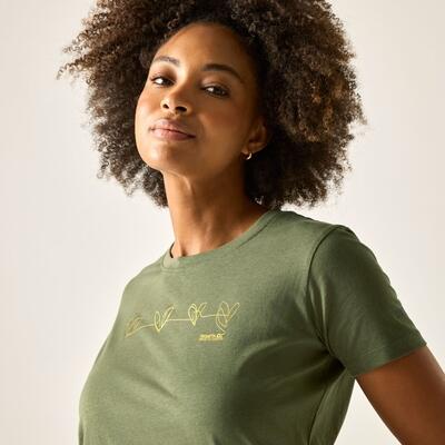 T-shirt graphique à manches courtes Filandra IX pour femmes 5/7