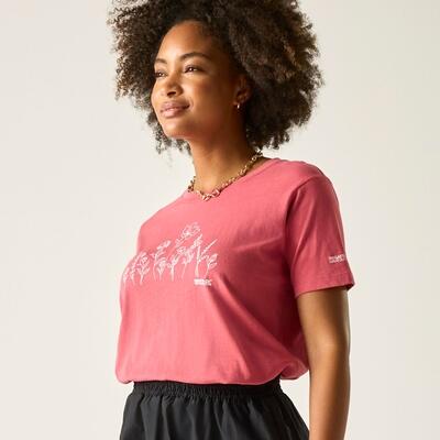 Damen Filandra IX Kurzarm-T-Shirt mit Grafikprint