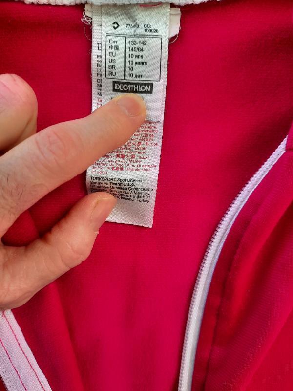 Tussen Particulieren - Trainingsvest roze 10 jaar 2/4