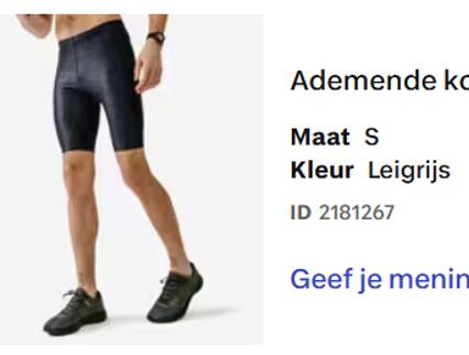 Tussen Particulieren - Hardlooptight voor heren Dry Small - KALENJI - lei 6/6