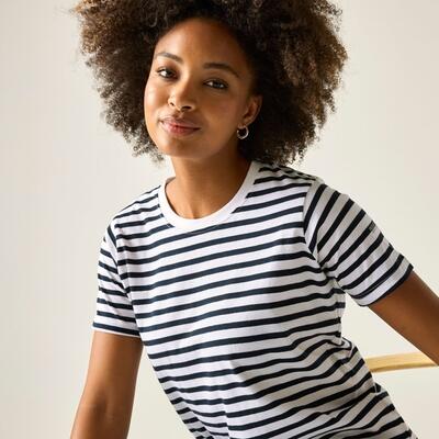 T-shirt rayé à manches courtes Bayletta pour femme 5/7