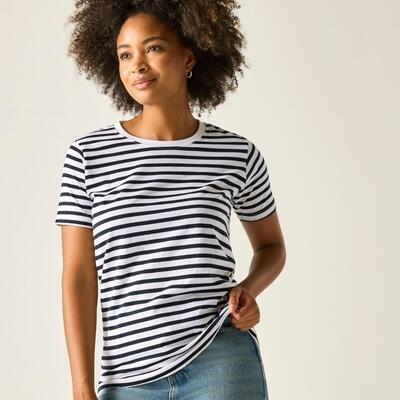 T-shirt rayé à manches courtes Bayletta pour femme 4/7