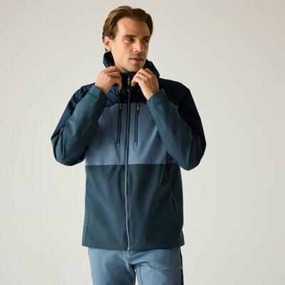 Maland II Herren-Regenjacke mit Kapuze und Einsätzen