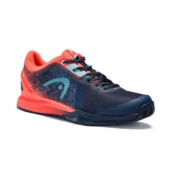 Chaussures Femme Head Sprint Pro 3.0 Clay 274011 Dbco Bleu Et Orange