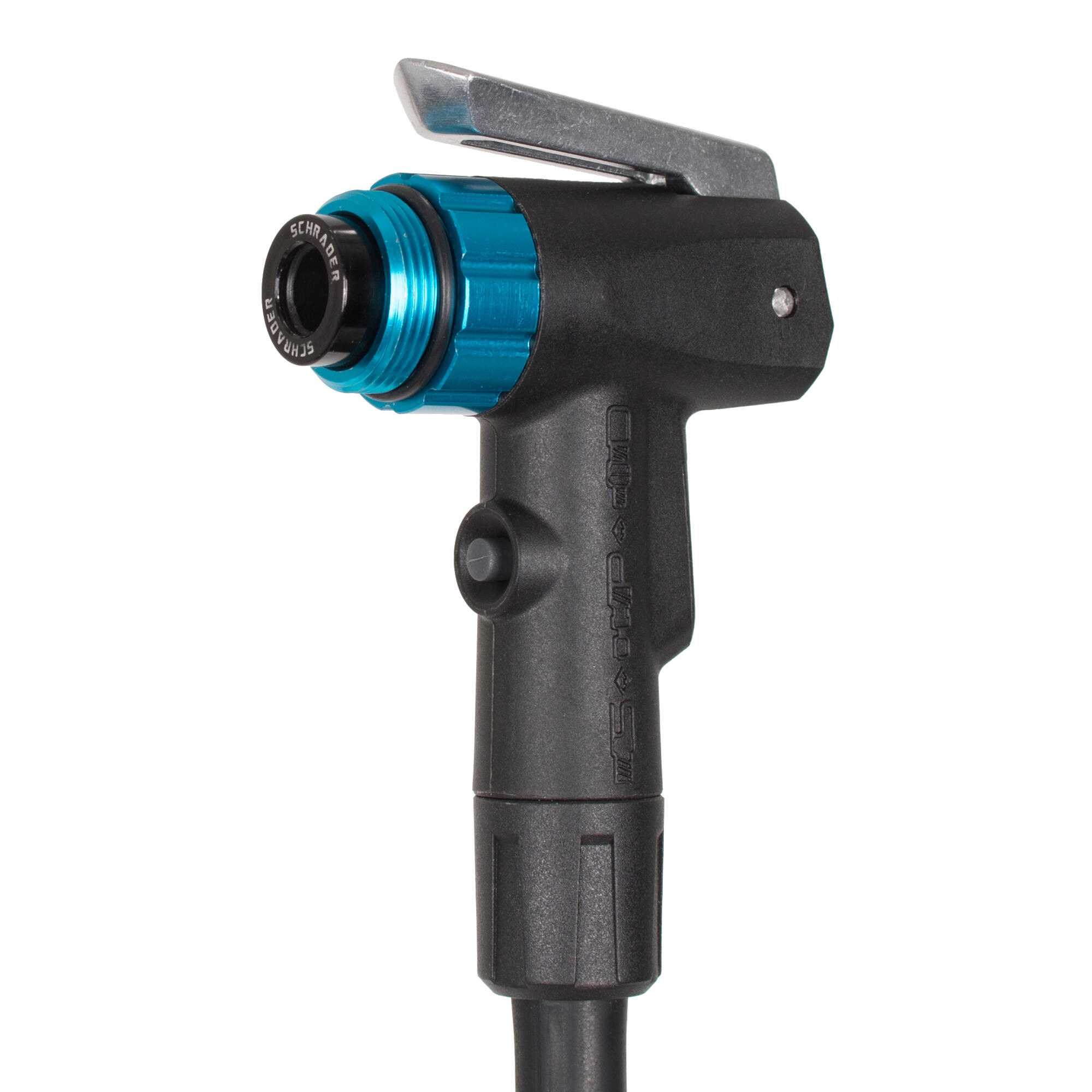 Pompe à pied Blackburn Core 3 pour vélo avec manomètre 2/5