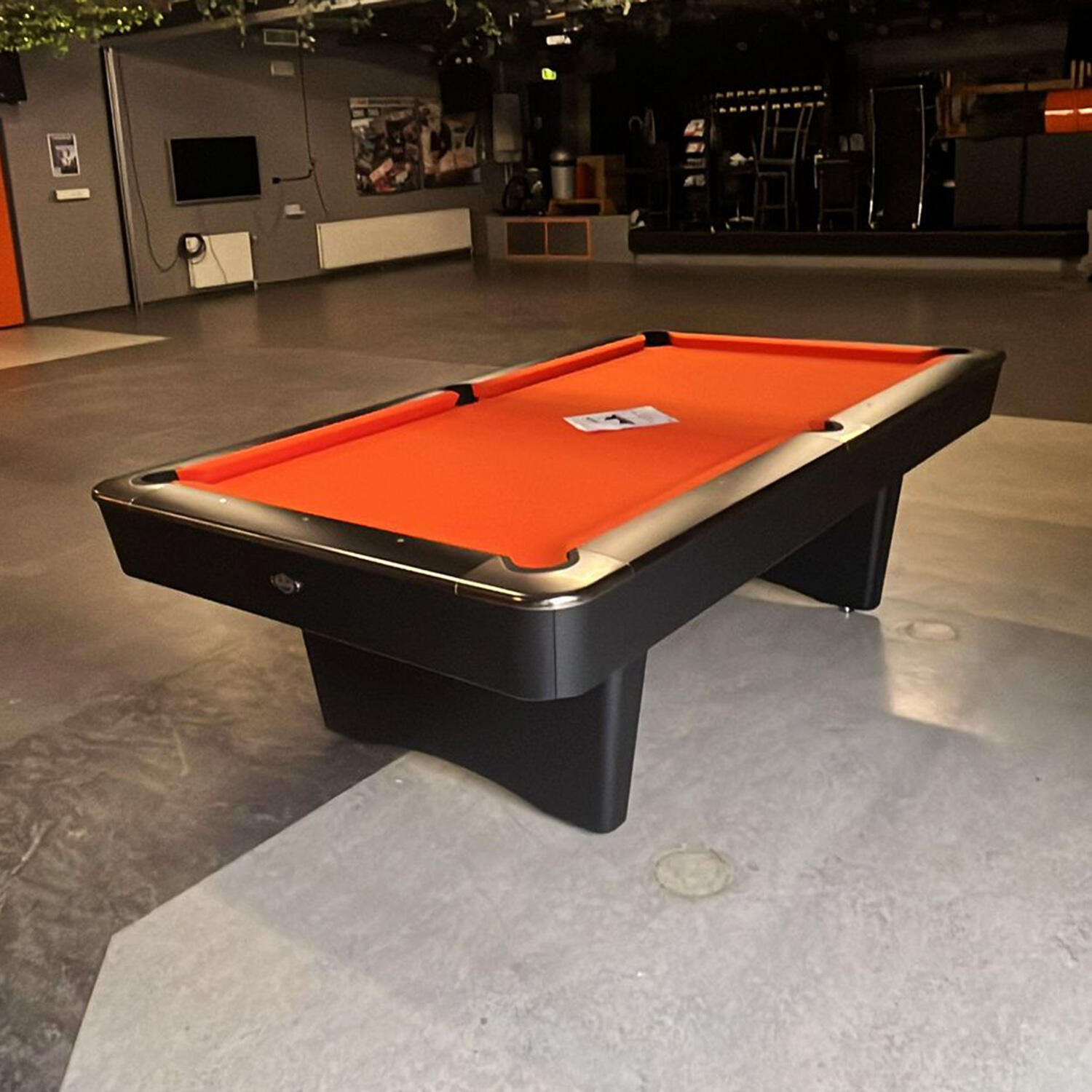 Buffalo Pooltafel Dominator II Zwart 5/7