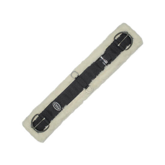 Airflow-western-gurt mit wollpolsterung.