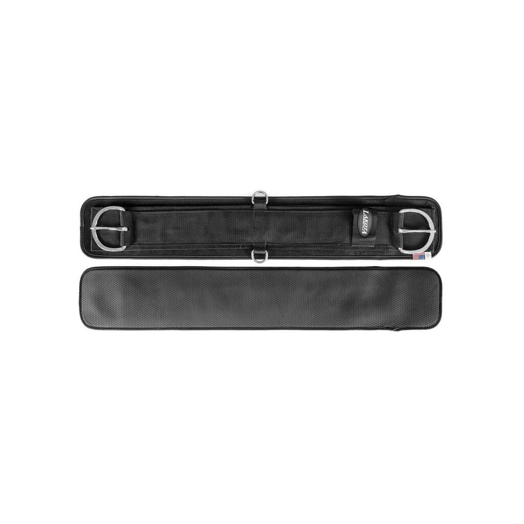 Western girth with removable neoprene lining