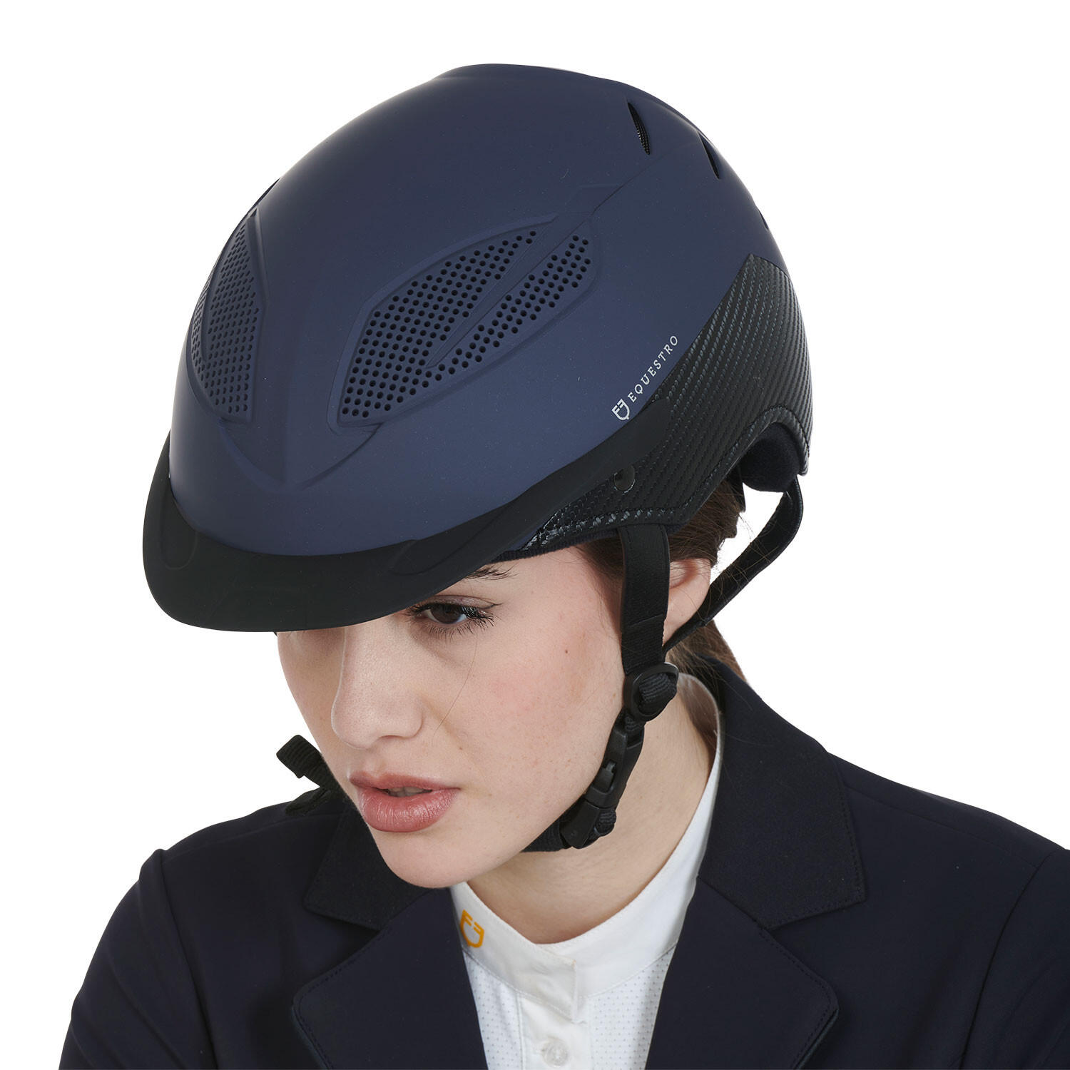 Capacete de equitação ultraleve em plástico resistente 5/6