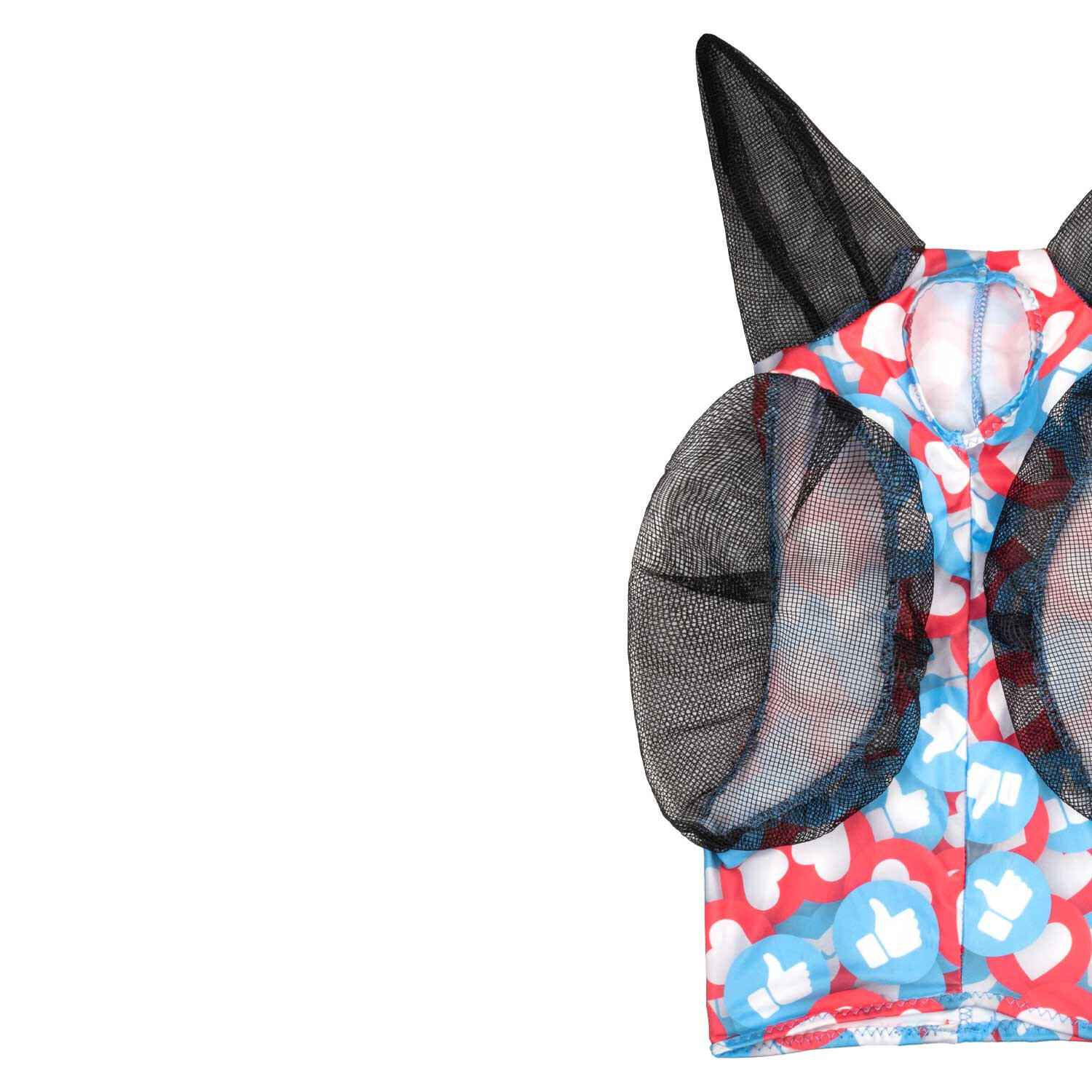 Maschera anti mosche in lycra e retina copriorecchie 4/5