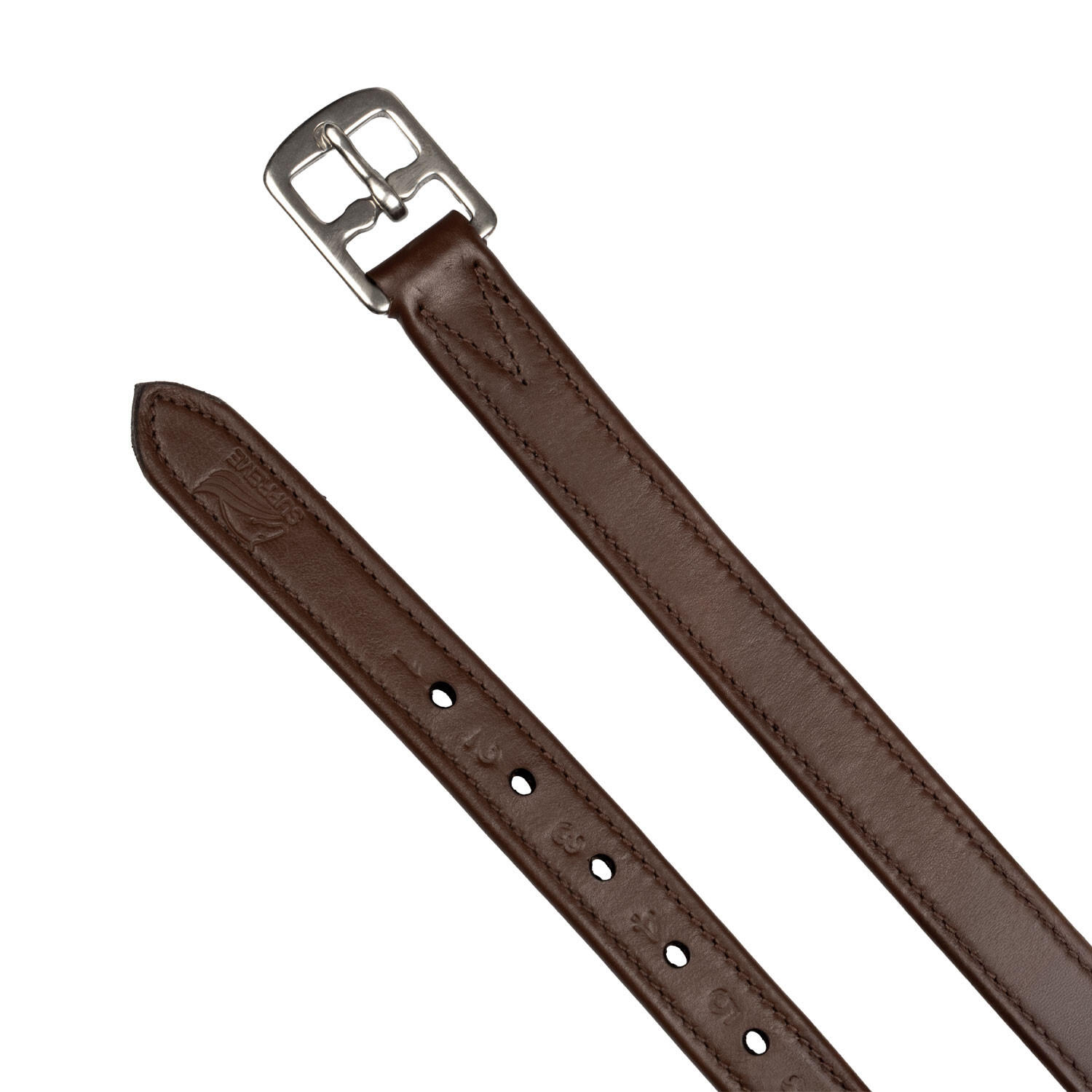 Étrivières en cuir doublé 4/5