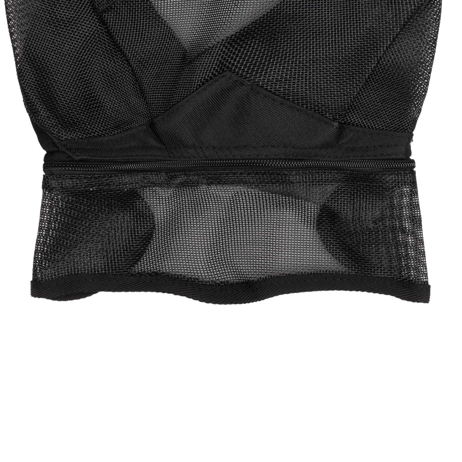 Masque anti-mouches en pvc avec couvre-oreilles et fermeture éclair 4/5