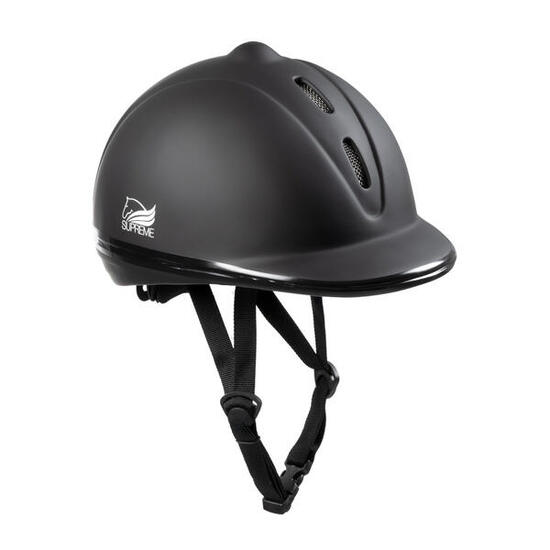 Satinhelm mit selbstanpassendem verschluss.