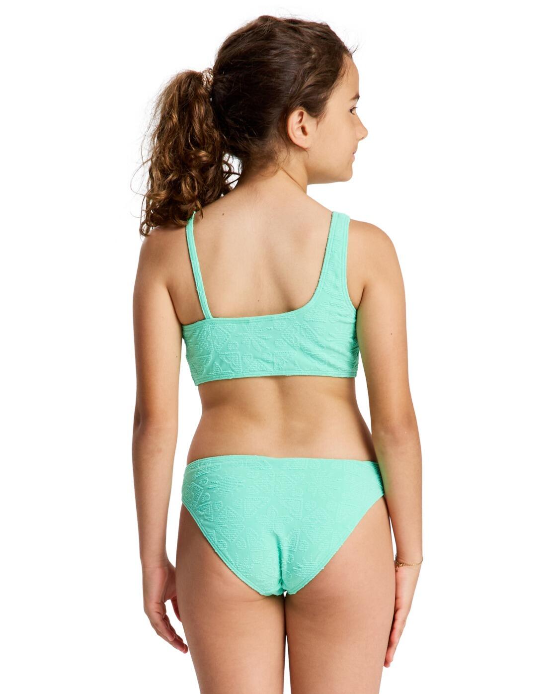 Zweiteiliges Bralette-Bikini-Set HIPPIE HOUR SET Grün Mädchen 6-16 2/4