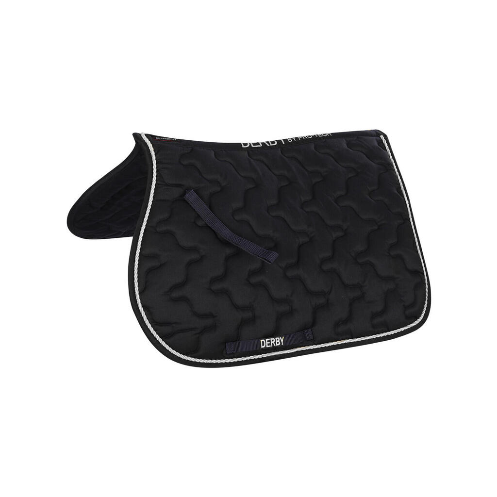 Pony saddle pad with piping cord