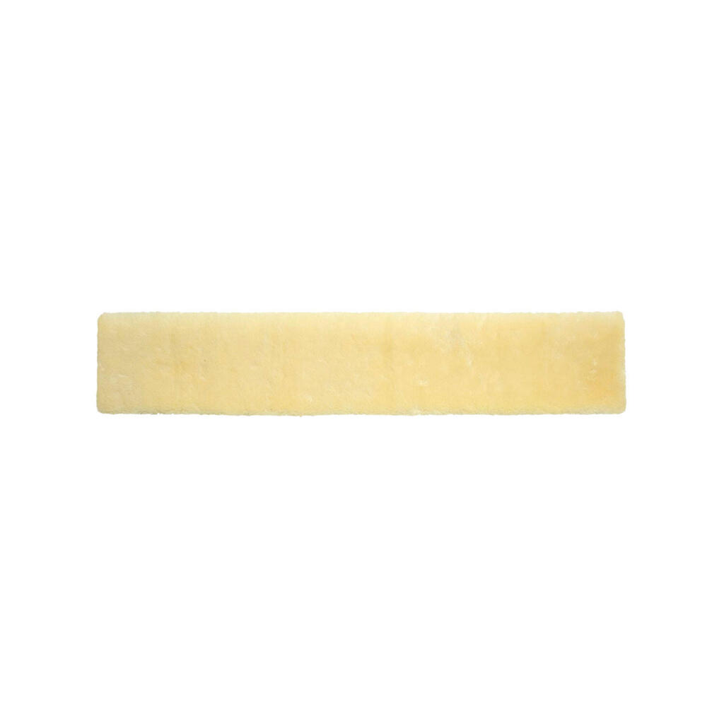 Synthetic sheepskin girth cover