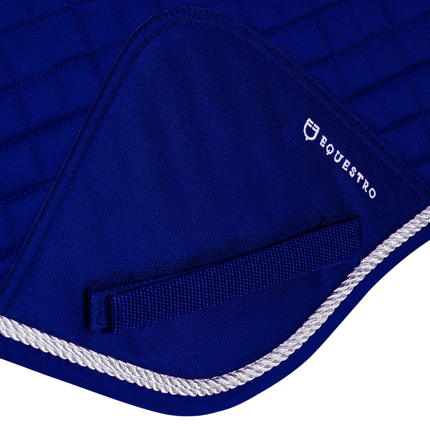 Tapis de selle de saut profilé en coton 3/4