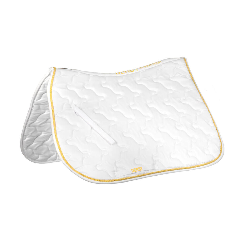 Saddle pad with piping cord