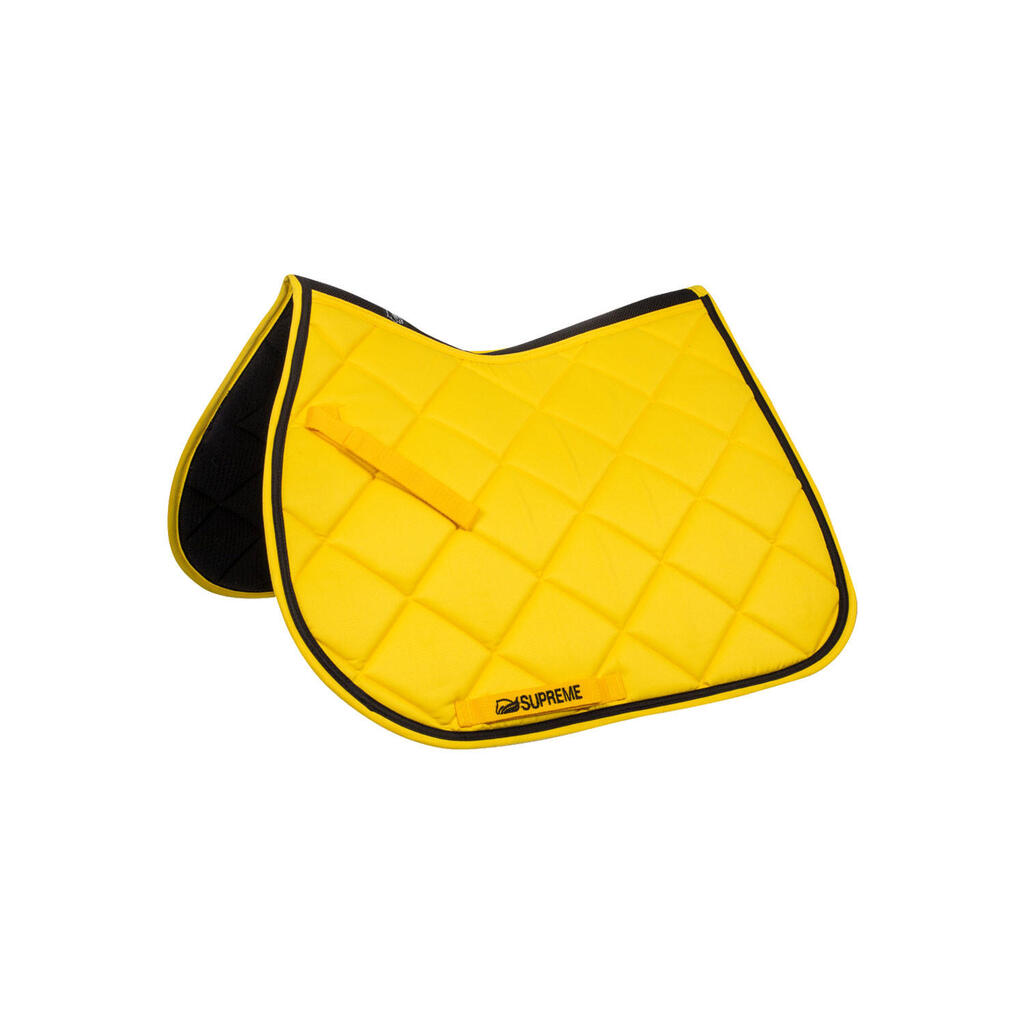 Pony jumping quilted saddle pad